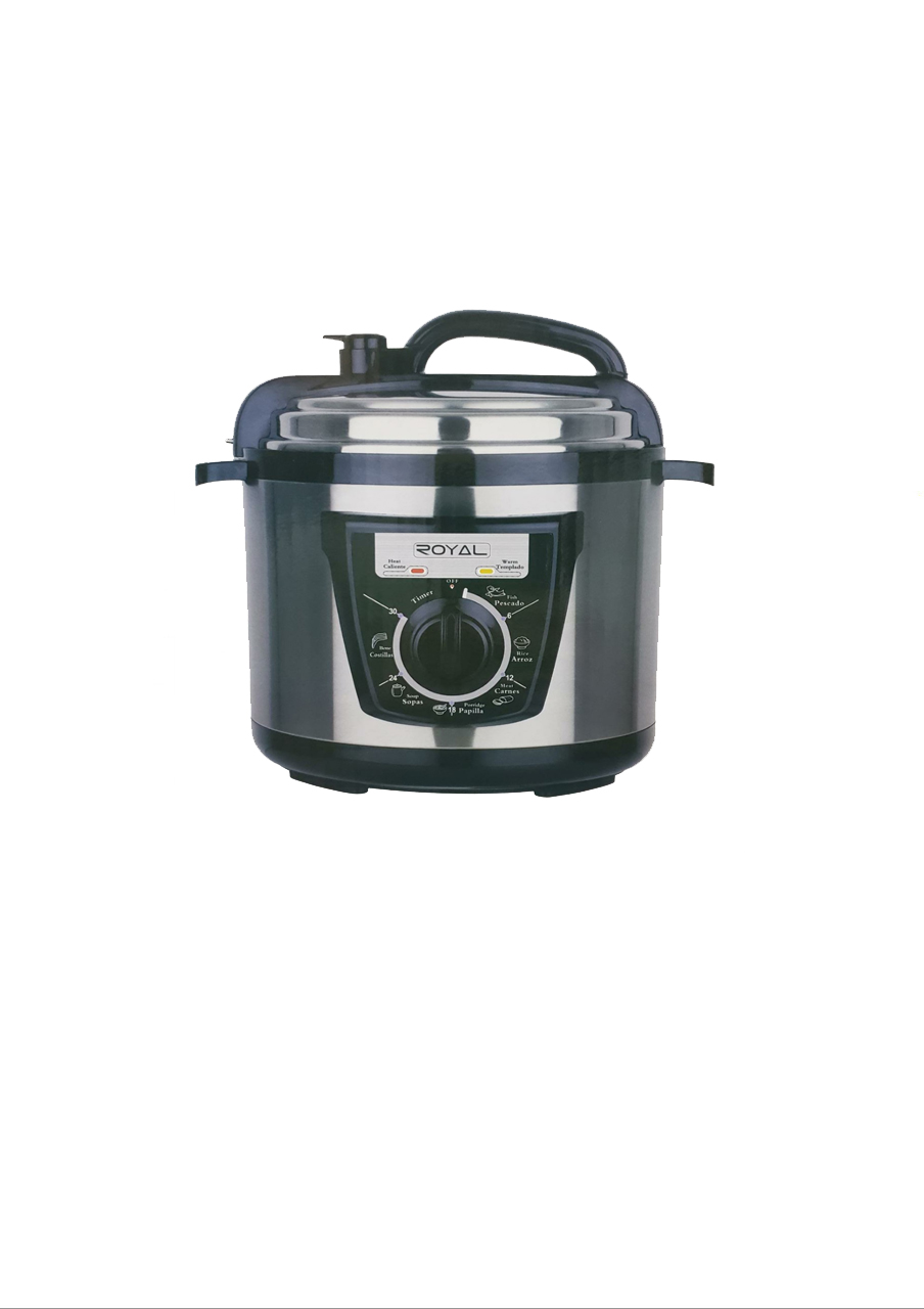 OLLA DE PRESIÓN ELÉCTRICA MULTIFUNCIÓN ROYAL 6L