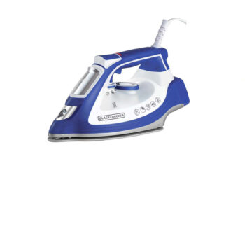 PLANCHA PARA ROPA BLACK + DECKER IMPACT™ RESISTENTE A CAIDAS HASTA 4 PIES DE ALTURA - AZUL