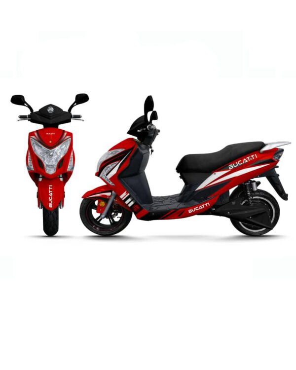 MOTO ELECTRICA BUCATTI F3 CON BATERIA DE LITHIO 72V 45 AH - Imagen 2